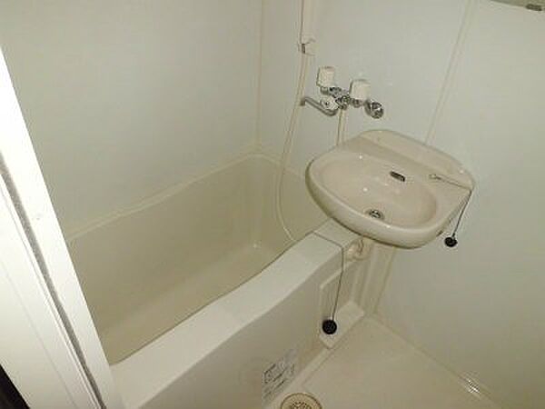 画像8:洗面台付きバスルーム。