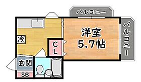 兵庫県神戸市東灘区住吉宮町３丁目（賃貸マンション1K・4階・17.50㎡） その2