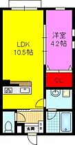 エマイユ鴻池  ｜ 大阪府東大阪市中鴻池町２丁目7-36（賃貸アパート1LDK・1階・35.96㎡） その2