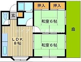 サンコーポ城ノ内  ｜ 岡山県岡山市北区撫川431-14（賃貸アパート2LDK・1階・43.89㎡） その2