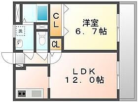 香川県高松市林町（賃貸マンション1LDK・1階・45.00㎡） その2