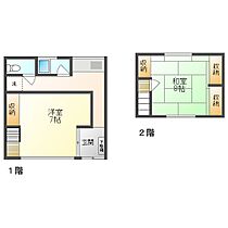 兵庫県丹波市氷上町石生（賃貸一戸建2K・2階・45.00㎡） その1