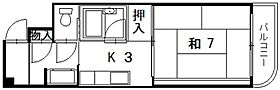 K&Sレジデンス  ｜ 広島県広島市南区京橋町（賃貸マンション1K・2階・25.40㎡） その2