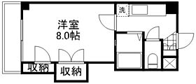 岡山県岡山市南区芳泉2丁目（賃貸マンション1K・5階・24.70㎡） その2