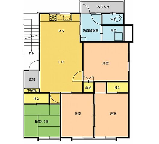 ホームズ Cobolmoji 4ldk 賃料5 9万円 2階 77 賃貸マンション住宅情報