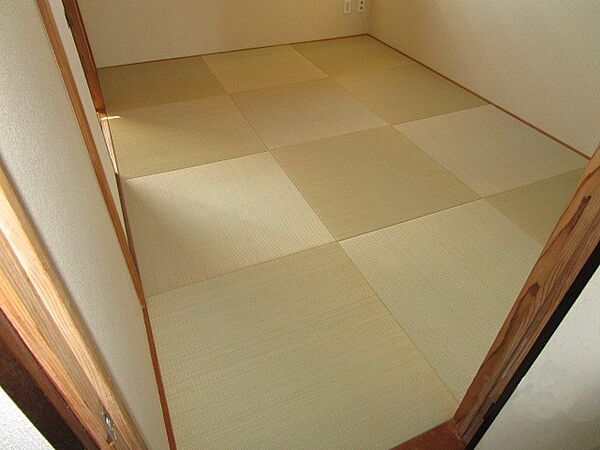 画像4:美しい琉球畳が敷かれています。