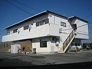 白を基調とした落ち着いた外観