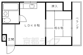 京都府京都市山科区大宅御供田町（賃貸マンション1LDK・4階・29.50㎡） その2