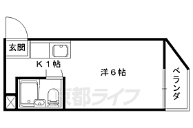 京都府京都市山科区大宅沢町（賃貸マンション1R・1階・14.58㎡） その2