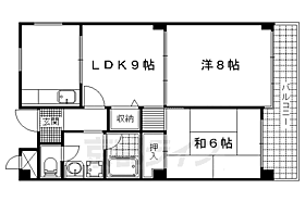 京都府京都市山科区西野岸ノ下町（賃貸マンション2LDK・2階・54.79㎡） その2