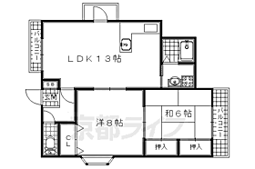 メゾン笹野 302 ｜ 京都府宇治市五ヶ庄大林（賃貸マンション2LDK・3階・61.09㎡） その2