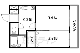 京都府京都市山科区大塚檀ノ浦（賃貸マンション2K・2階・28.35㎡） その2