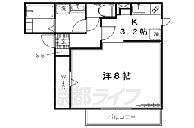 ルヴェール 102 ｜ 京都府京都市伏見区深草大亀谷金森出雲町（賃貸アパート1K・1階・30.46㎡） その2