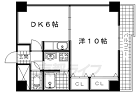 サンタウン宇治 407 ｜ 京都府宇治市槇島町本屋敷（賃貸マンション1DK・4階・37.56㎡） その2