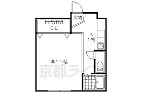 京都府京都市山科区東野南井ノ上町（賃貸マンション1R・4階・23.59㎡） その2