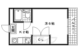 ボーン宇治I号館 1506 ｜ 京都府宇治市羽拍子町（賃貸マンション1K・5階・17.47㎡） その2