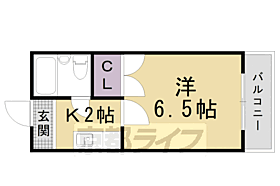 京都府京都市山科区西野小柳町（賃貸マンション1K・2階・19.00㎡） その2