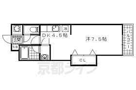 京都府京都市山科区東野八反畑町（賃貸マンション1DK・2階・30.60㎡） その2