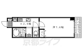 カサベルデ 102 ｜ 京都府宇治市大久保町平盛（賃貸アパート1K・1階・24.90㎡） その2