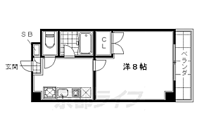 メルディアキューブ桃山 1202 ｜ 京都府京都市伏見区桃山町本多上野（賃貸マンション1K・2階・22.96㎡） その2