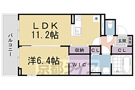 京都府京都市山科区西野岸ノ下町（賃貸アパート1LDK・1階・47.73㎡） その2