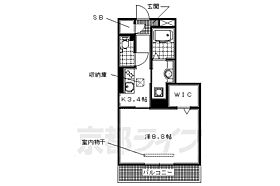 京都府相楽郡精華町光台4丁目（賃貸アパート1K・3階・32.67㎡） その2