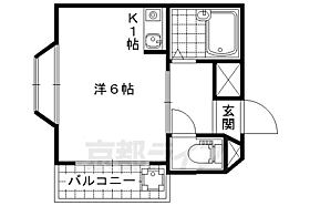 京都府京都市山科区御陵鴨戸町（賃貸マンション1K・3階・16.00㎡） その2