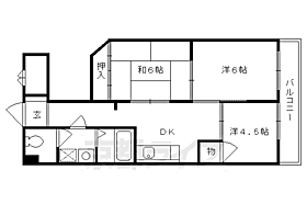 京都府京都市山科区音羽役出町（賃貸マンション3LDK・1階・54.00㎡） その2