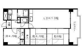 京都府京都市伏見区石田大山町（賃貸マンション3LDK・1階・56.00㎡） その2