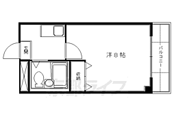 ＡＣＥ　ｉｎ　向島 3階1Kの間取り