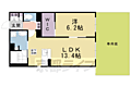 レフィシア城南宮道東1階11.2万円