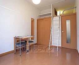 近鉄京都線 新田辺駅 徒歩13分の賃貸アパート 1階1Kのリビング/ダイニング