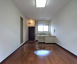 JR片町線(学研都市線) 京田辺駅 徒歩19分の賃貸マンション 2階ワンルームのリビング/ダイニング