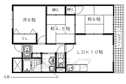 ブライトンヒル佐伯 1階3LDKの間取り