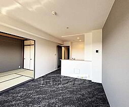 朝日プラザ伏見桂川 404 4階3LDKのリビング/ダイニング