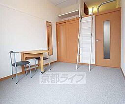 レオパレス宇治伊勢田 201 2階1Kのリビング/ダイニング