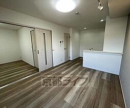 JR片町線(学研都市線) 津田駅 徒歩8分の賃貸アパート 1階1LDKのリビング/ダイニング