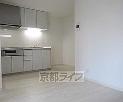 JR片町線(学研都市線) 長尾駅 徒歩10分の賃貸アパート 2階1LDKのリビング/ダイニング