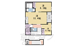 コラソン江戸町 2階2SLDKの間取り