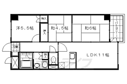 インペリアル明日香 3LDKの間取図画像