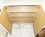 便利なシューボックス完備