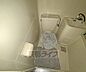 トイレ：ユニットバスのトイレです。