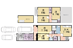 🉐敷金礼金0円！🉐桃山町大島貸家