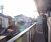 ベランダ風景です。