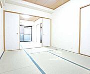 開放的な和室です
