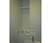 洗濯機を置くスペースです。