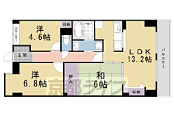 グランビュー嵐山 3LDKの間取図画像
