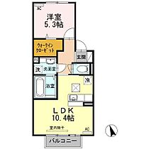 ショコラメゾン・F 102 ｜ 宮崎県宮崎市小戸町（賃貸アパート1LDK・1階・40.95㎡） その2