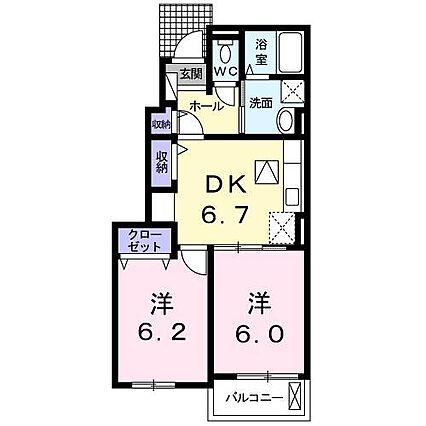 シャン・フルール_間取り_0