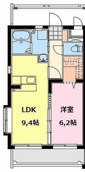 シャルマンオルキデ 202｜宮崎県宮崎市吾妻町(賃貸マンション1LDK・2階・40.00㎡)の写真 その2